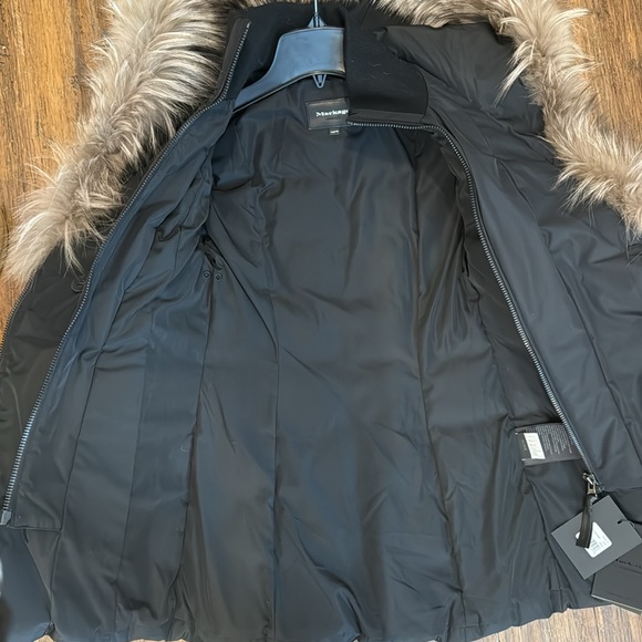NEW BLACK ADALI MACKAGE COAT XXS - Picture 7 of 9